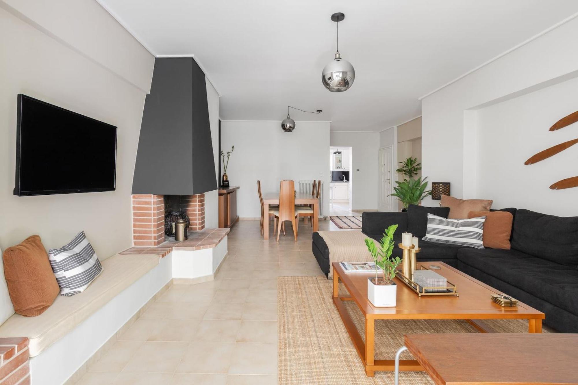 Fresh Detailed Stylish Apartment At Acropolis Aten Exteriör bild