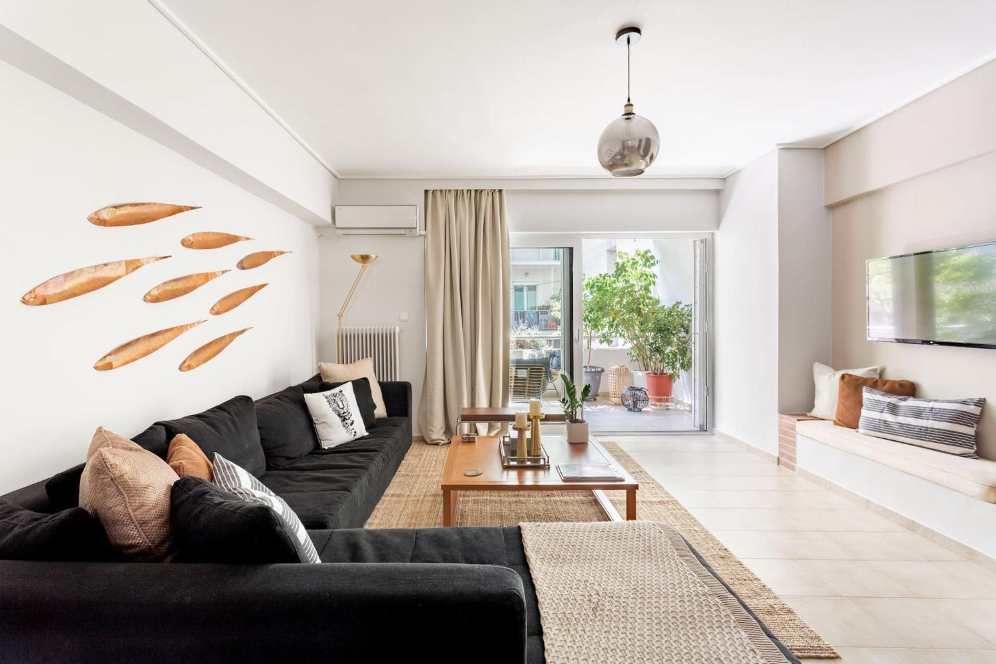 Fresh Detailed Stylish Apartment At Acropolis Aten Exteriör bild