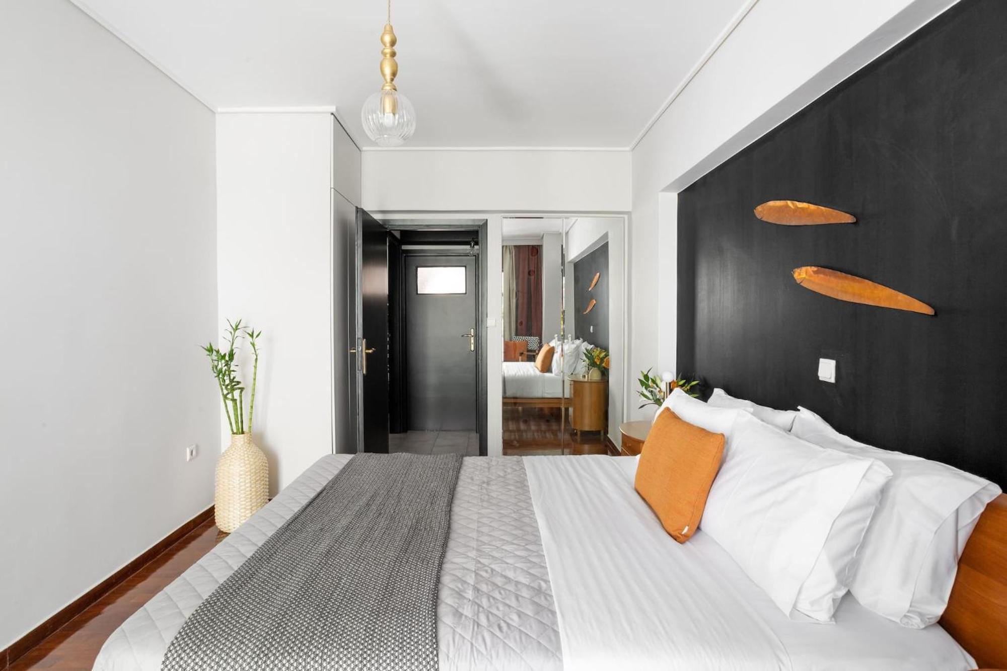 Fresh Detailed Stylish Apartment At Acropolis Aten Exteriör bild